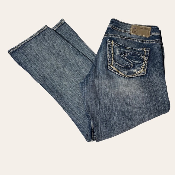 Silver Jeans Denim - Silver Suki Mid Capri Women's Jeans- Size 28 Waist